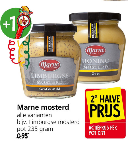 Marne   mosterd folder aanbieding bij  Jan Linders - details