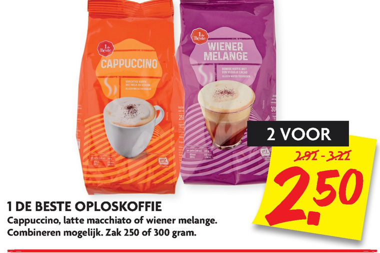 1 De Beste   oploskoffie folder aanbieding bij  Dekamarkt - details