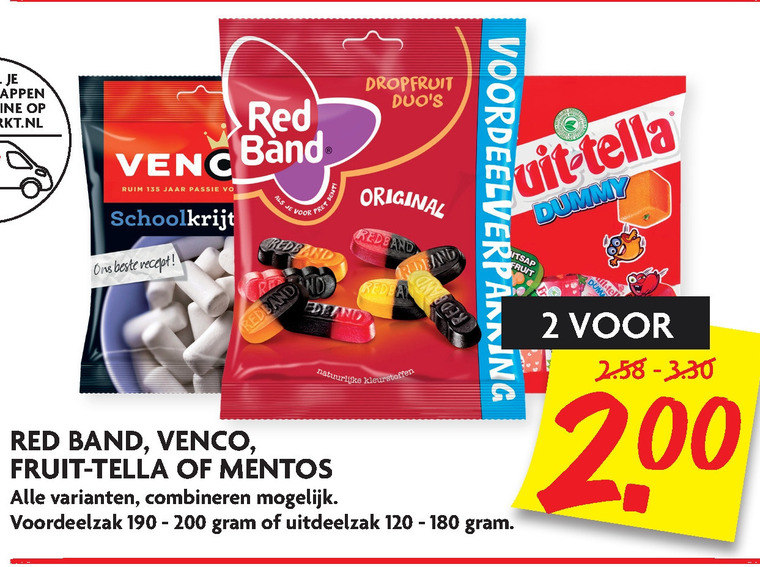 Mentos   snoep, drop folder aanbieding bij  Dekamarkt - details