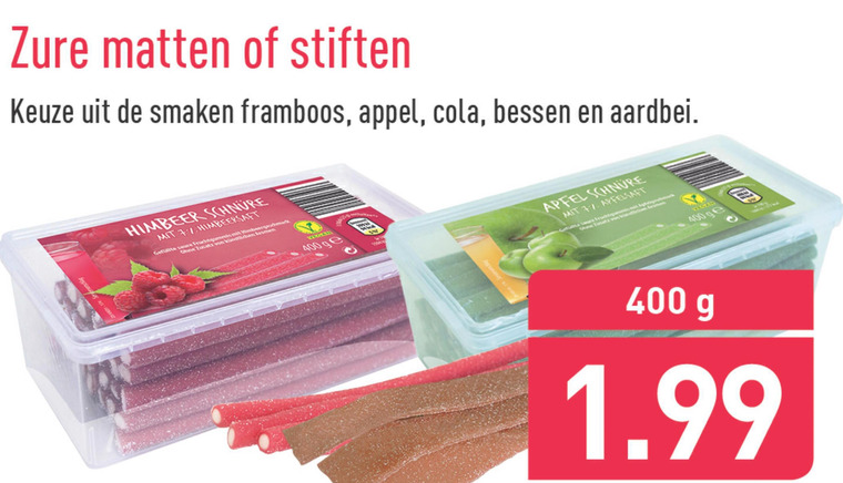 Red Band   snoep folder aanbieding bij  Aldi - details