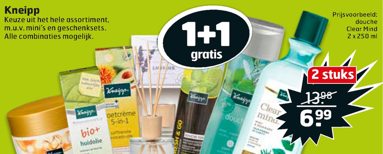 Kneipp   lippenbalsem, huidverzorging folder aanbieding bij  Trekpleister - details