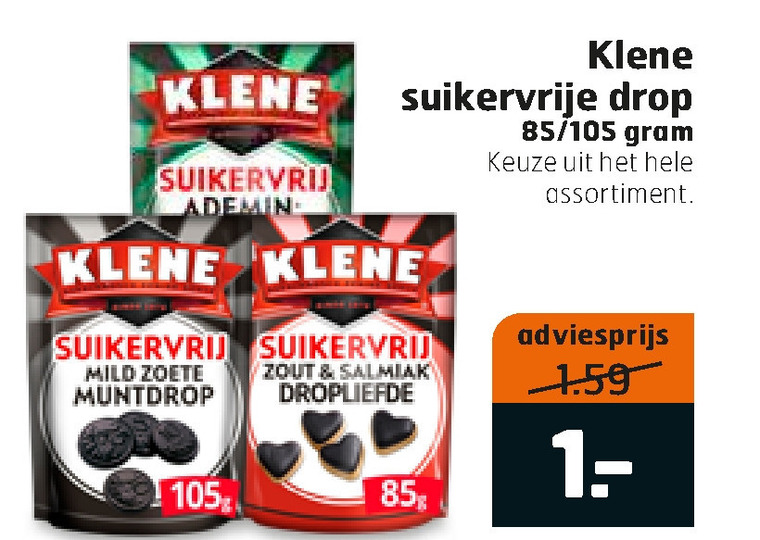 Klene   drop folder aanbieding bij  Trekpleister - details