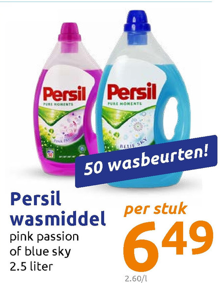 Persil   wasmiddel folder aanbieding bij  Action - details