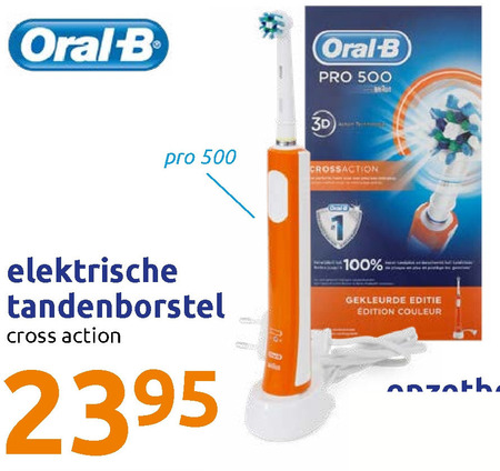 Braun Oral-B   electrische tandenborstel folder aanbieding bij  Action - details