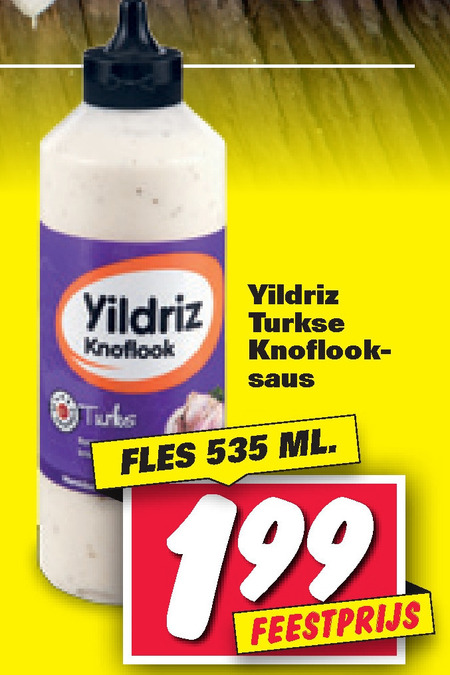 Yildriz   snacksaus folder aanbieding bij  Nettorama - details