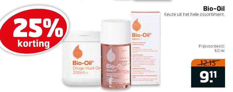 Bio-Oil   huidolie folder aanbieding bij  Trekpleister - details