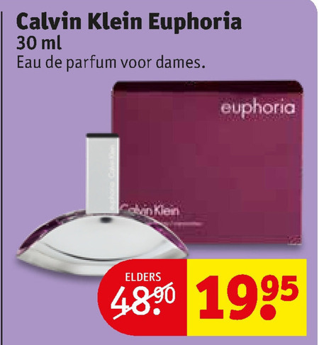 Calvin Klein   eau de parfum folder aanbieding bij  Kruidvat - details