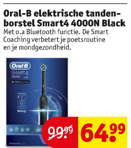 Braun Oral-B   electrische tandenborstel folder aanbieding bij  Kruidvat - details