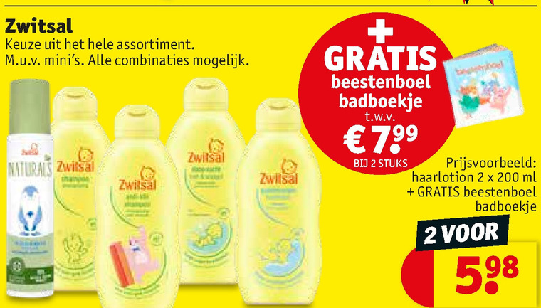 Zwitsal   babyzalf, billendoekjes folder aanbieding bij  Kruidvat - details