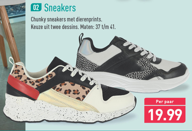 dames sneakers folder aanbieding bij Aldi - details dames sneakers folder aanbieding bij Aldi - details