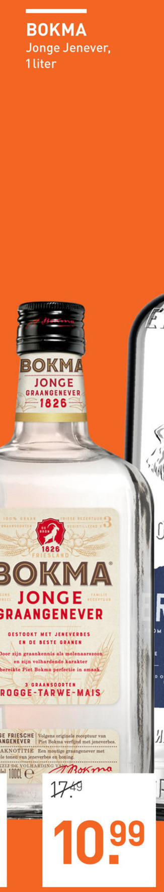 Bokma   jenever folder aanbieding bij  Gall & Gall - details