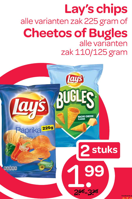 Cheetos   chips, zoutje folder aanbieding bij  Spar - details