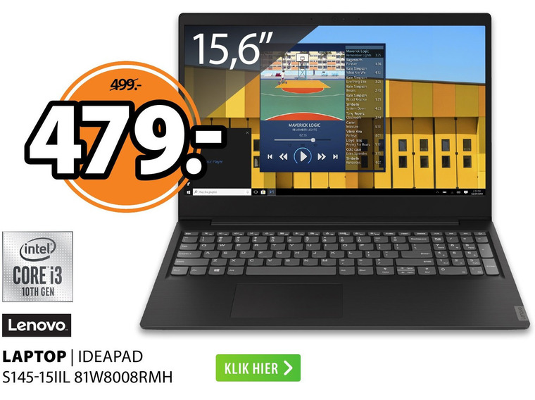 Lenovo   notebook folder aanbieding bij  Expert - details