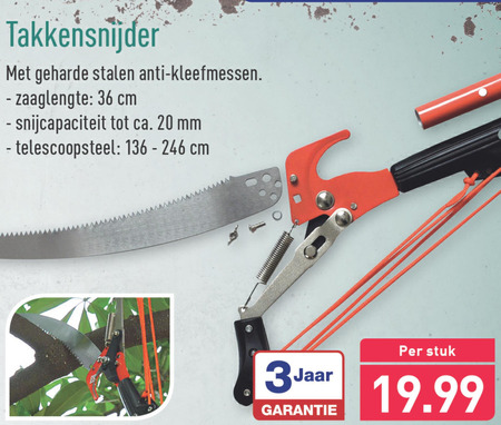 Nuttig ei overstroming takkenschaar folder aanbieding bij Aldi - details