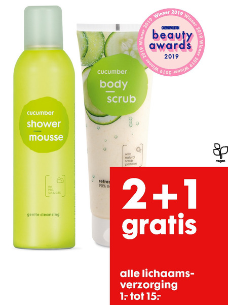 Hema huismerk   scrubcreme, douchegel folder aanbieding bij  Hema - details