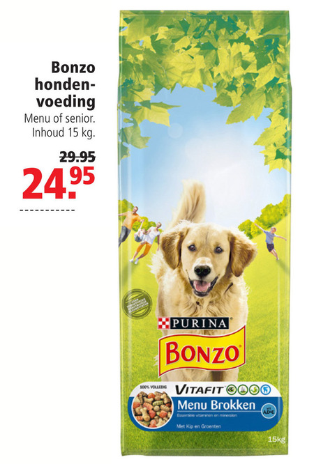 Bonzo   hondenvoer folder aanbieding bij  Welkoop - details