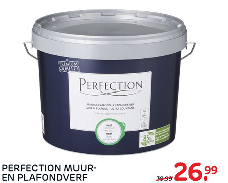 Perfection   muurverf folder aanbieding bij  Praxis - details