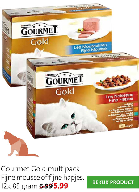 Gourmet   kattenvoer folder aanbieding bij  Intratuin - details