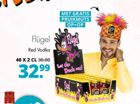 Flugel   likeur folder aanbieding bij  Mitra - details