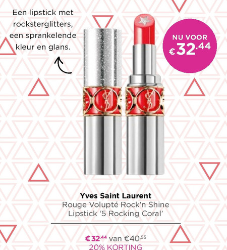 Yves St Laurent   lipstick folder aanbieding bij  Ici Paris XL - details