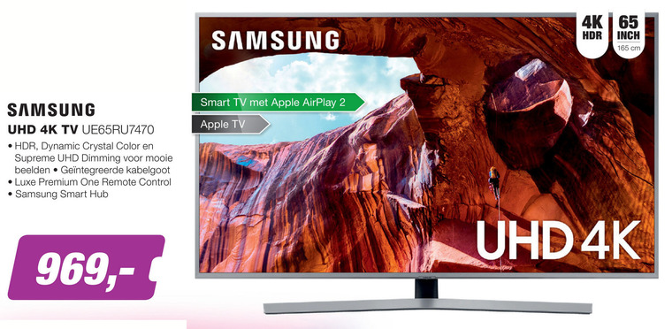 Samsung   4k ultrahd televisies folder aanbieding bij  EP Electronic Partner - details