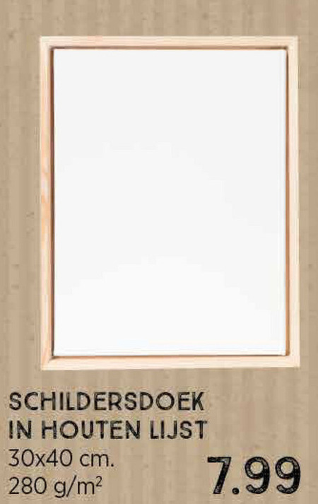 Alvast Schijn fundament schildersdoek folder aanbieding bij Xenos - details