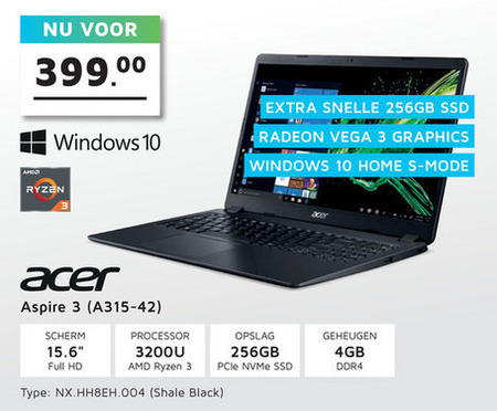 Acer   notebook folder aanbieding bij  Informatique - details