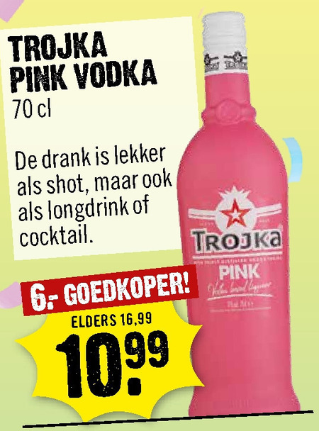 Trojka   likeur folder aanbieding bij  Dirck III - details