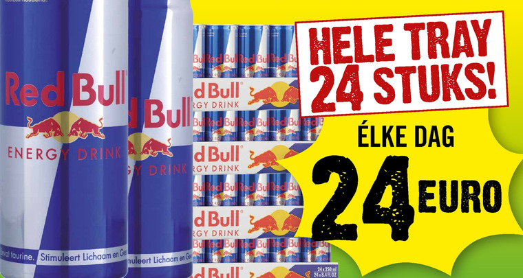 Red Bull   energiedrank folder aanbieding bij  Dirck III - details