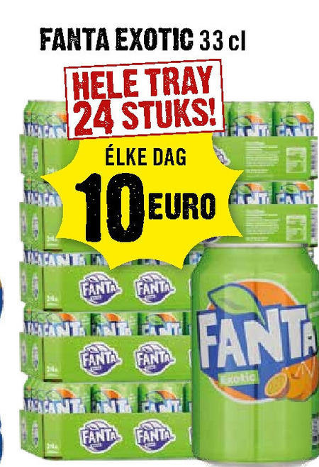 Fanta   frisdrank folder aanbieding bij  Dirck III - details