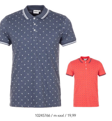 heren poloshirt folder aanbieding bij Bristol details