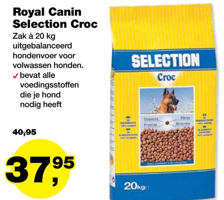 Selection Croc   hondenvoer folder aanbieding bij  Jumper - details