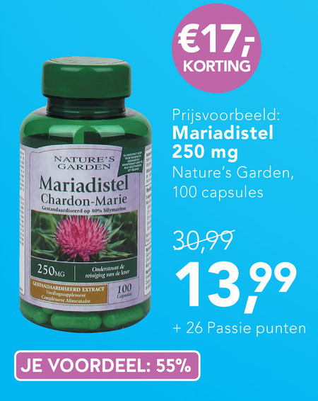 Natures Garden   voedingssupplement folder aanbieding bij  Holland & Barrett - details