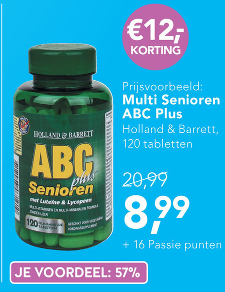 Holland and Barrett   voedingssupplement folder aanbieding bij  Holland & Barrett - details