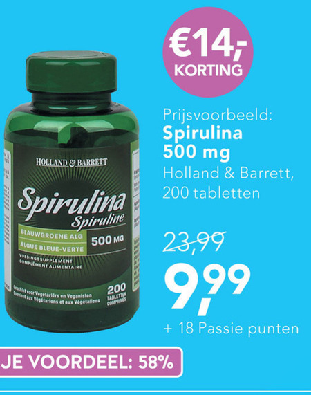 Holland and Barrett   voedingssupplement folder aanbieding bij  Holland & Barrett - details