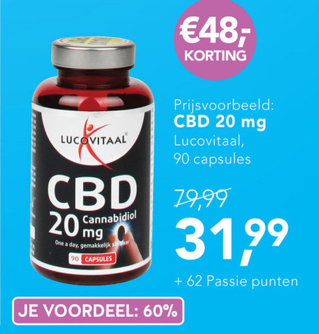 Lucovitaal   voedingssupplement folder aanbieding bij  Holland & Barrett - details