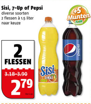 Sisi   cola, frisdrank folder aanbieding bij  Poiesz - details