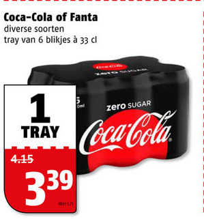 Coca-Cola   frisdrank, cola folder aanbieding bij  Poiesz - details