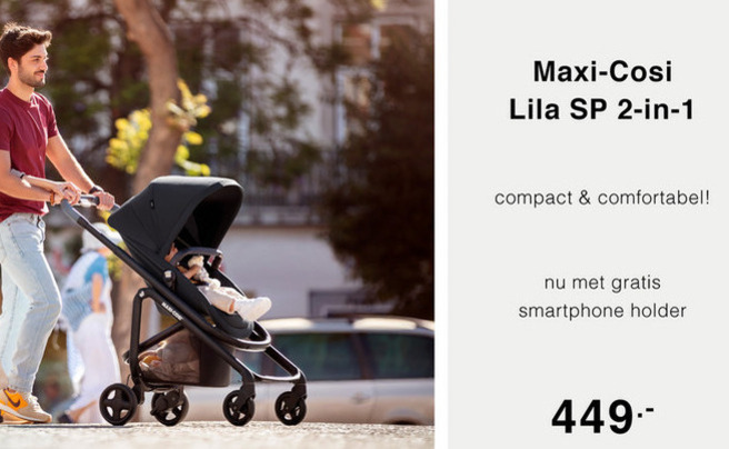 Maxi-Cosi   buggy folder aanbieding bij  Baby & Tiener megastore - details