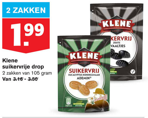 Klene   drop folder aanbieding bij  Hoogvliet - details