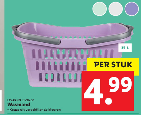 Livarno   heupwasmand folder aanbieding bij  Lidl - details