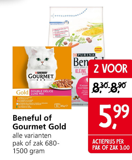 Beneful   hondenvoer, kattenvoer folder aanbieding bij  Jan Linders - details