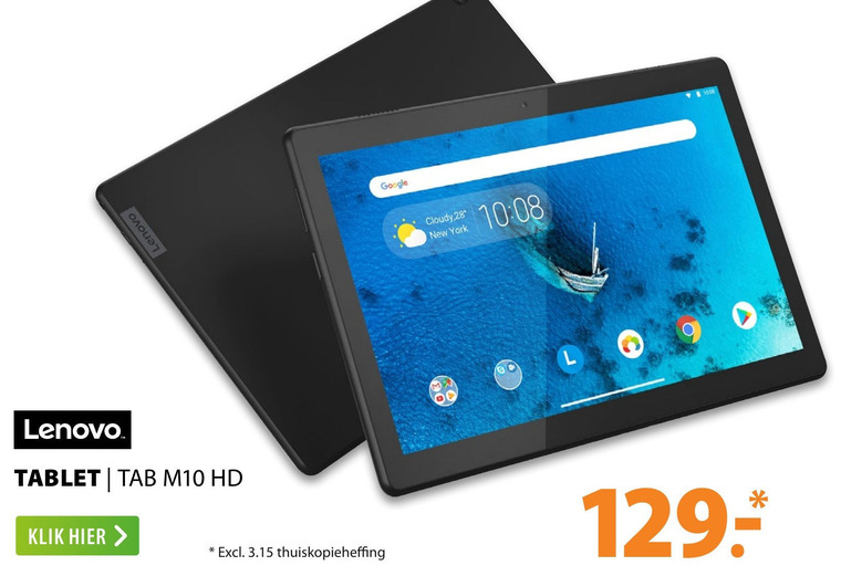 Lenovo   tablet folder aanbieding bij  Expert - details