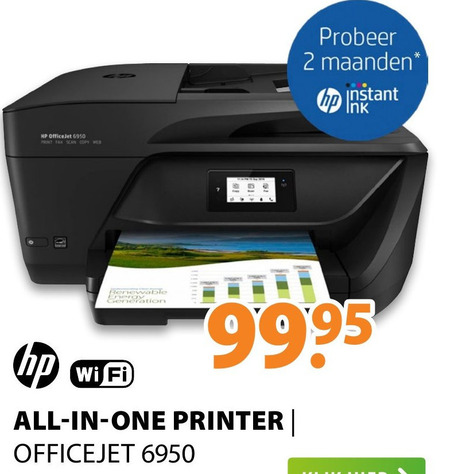 HP   all-in-one printer folder aanbieding bij  Expert - details