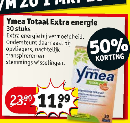 Ymea   voedingssupplement folder aanbieding bij  Kruidvat - details