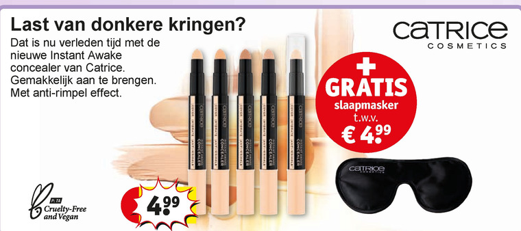 Catrice   concealer folder aanbieding bij  Kruidvat - details