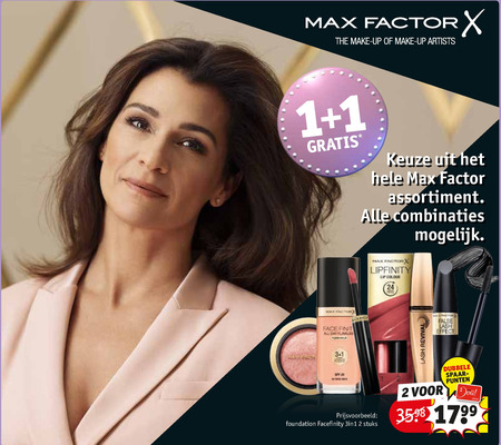 Max Factor   cosmetica, lipgloss folder aanbieding bij  Kruidvat - details