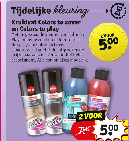 Kruidvat Huismerk   haarkleuring folder aanbieding bij  Kruidvat - details