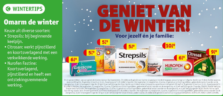 Strepfen   huisapotheek, pijnremmer folder aanbieding bij  Kruidvat - details