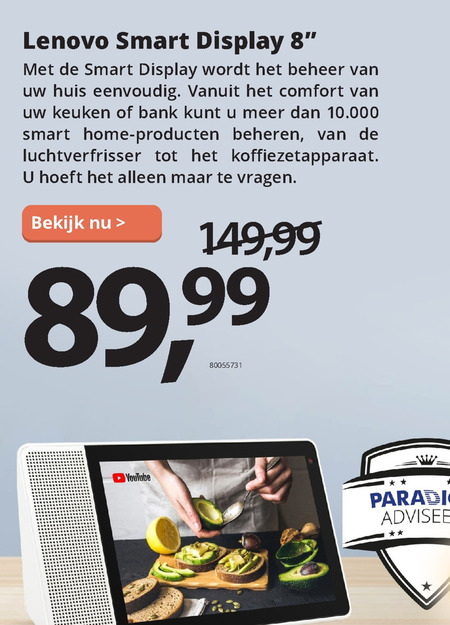 Lenovo   tablet folder aanbieding bij  Paradigit - details